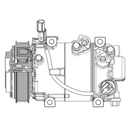 Kompresor klimatizácie MAHLE ACP 633 000P - obr. 8