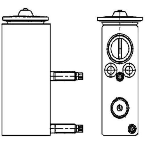 Expanzný ventil klimatizácie MAHLE AVE 70 000P - obr. 2