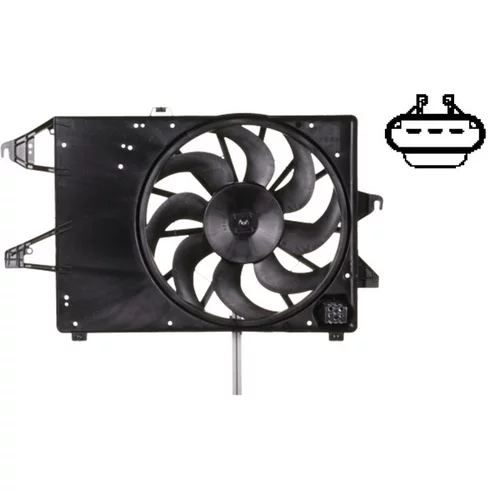 Ventilátor chladenia motora MAHLE CFF 325 000S - obr. 1