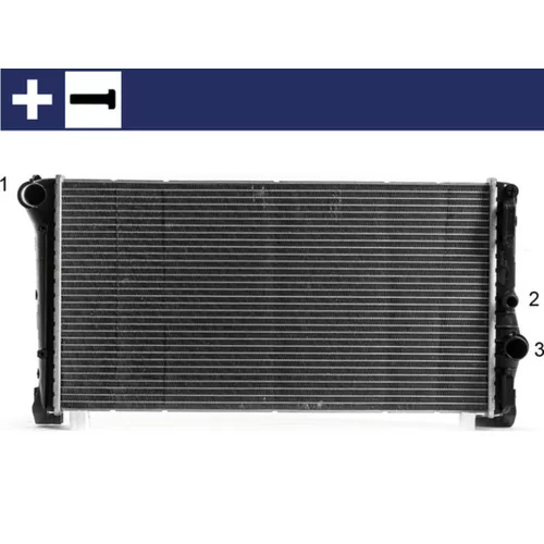 Chladič motora MAHLE CR 2009 000S