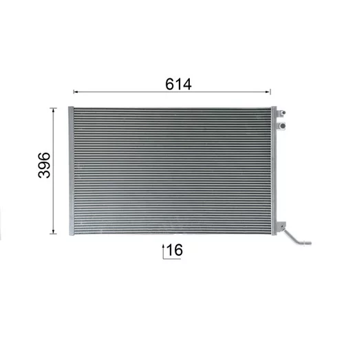 Chladič motora CR 2445 000P /MAHLE/ - obr. 10