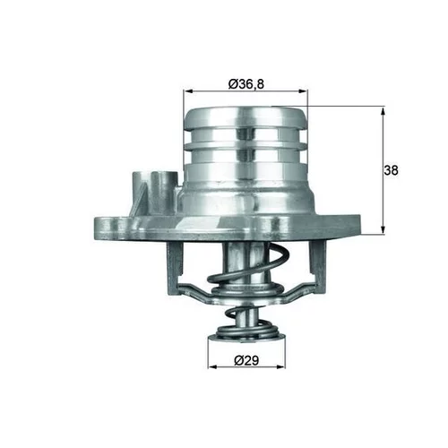 Termostat chladenia MAHLE TI 13 92 - obr. 2