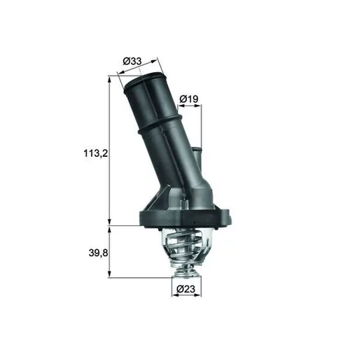 Termostat chladenia MAHLE TI 202 90 - obr. 2