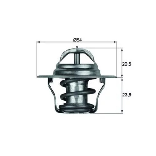 Termostat chladenia MAHLE TX 14 87D - obr. 2