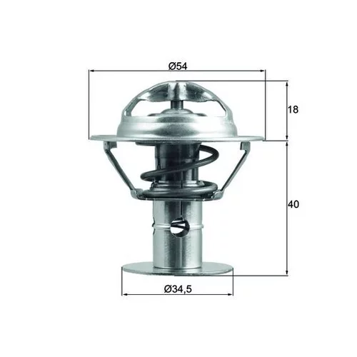 Termostat chladenia MAHLE TX 180 86D