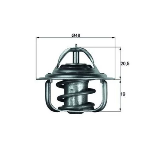 Termostat chladenia MAHLE TX 5 83D - obr. 2