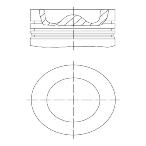 Piest MAHLE 001 PI 00195 000