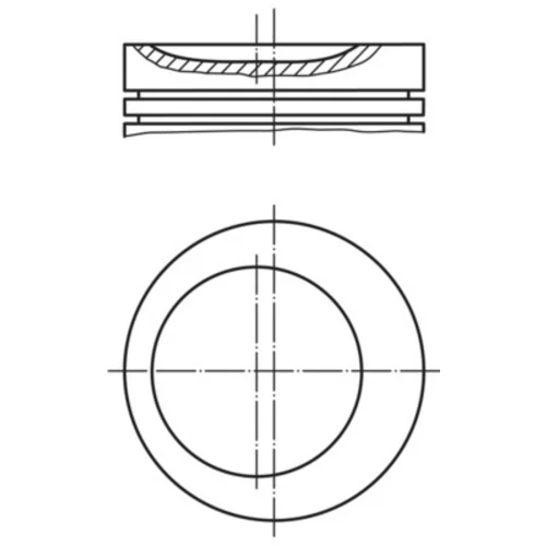 Piest MAHLE 002 03 00 - obr. 1