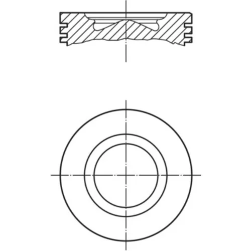 Piest 007 PI 00102 001 /MAHLE/ - obr. 1