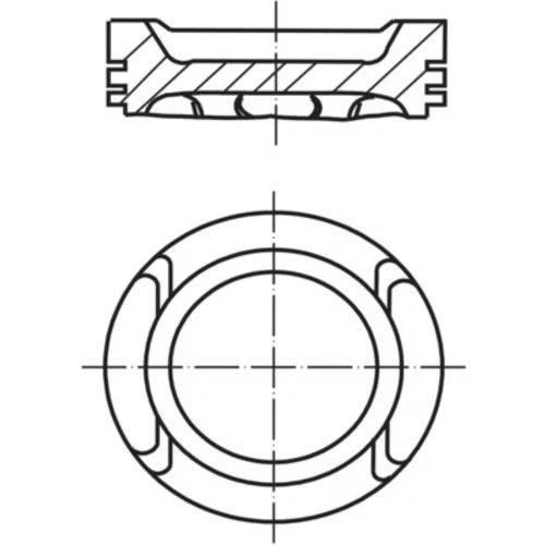 Piest MAHLE 021 PI 00116 000 - obr. 1