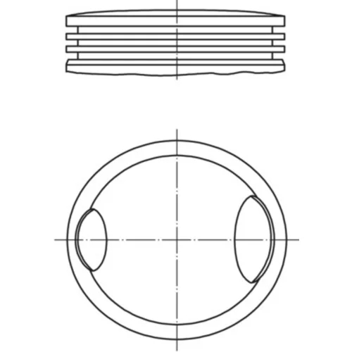 Piest MAHLE 033 12 00 - obr. 1