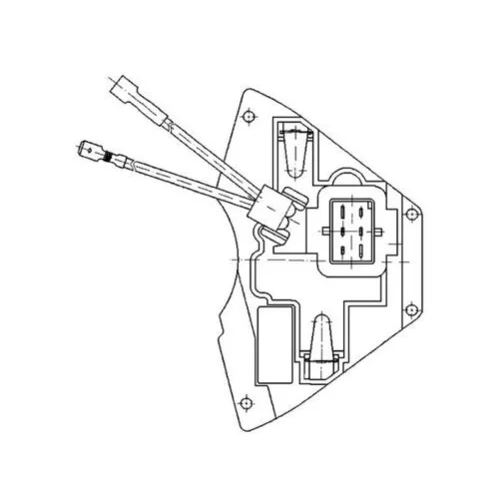 Regulator, ventilator vnutorneho priestoru ABR 31 000P /MAHLE/ - obr. 2