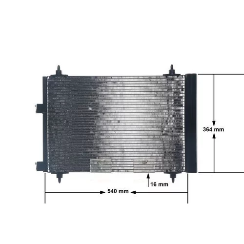 Kondenzátor klimatizácie AC 315 000S /MAHLE/ - obr. 11