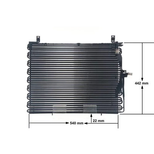 Kondenzátor klimatizácie MAHLE AC 357 000S - obr. 12