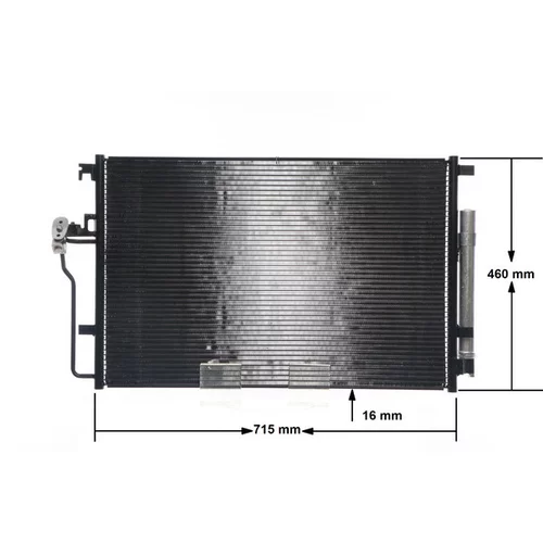 Kondenzátor klimatizácie AC 553 001S /MAHLE/ - obr. 11