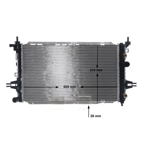 Chladič motora MAHLE CR 2105 000S - obr. 10