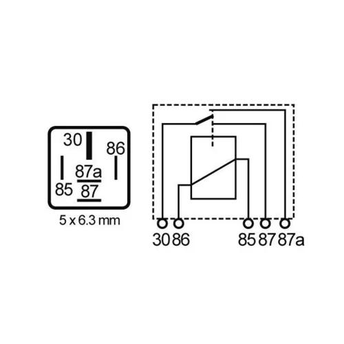 Relé pracovného prúdu MAHLE MR 60 - obr. 1