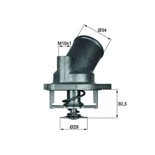 Termostat chladenia MAHLE TI 2 92 - obr. 2