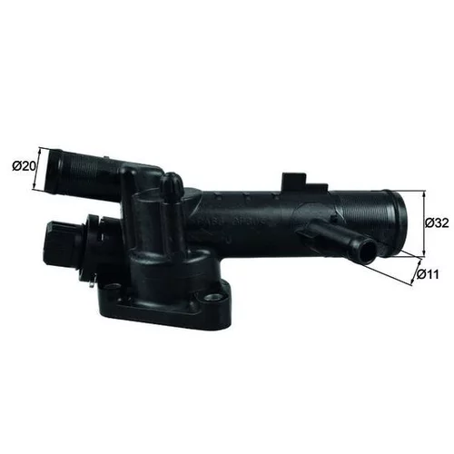 Termostat chladenia MAHLE TI 215 83 - obr. 2