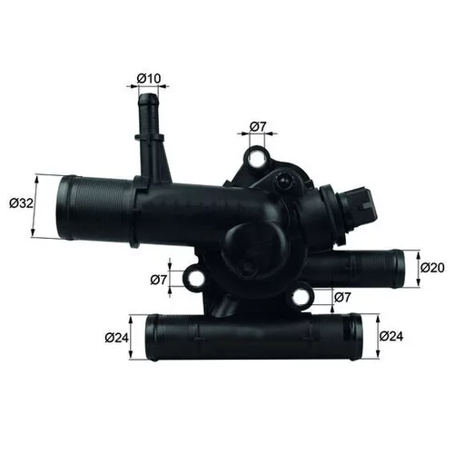 Termostat chladenia MAHLE TI 217 89 - obr. 2