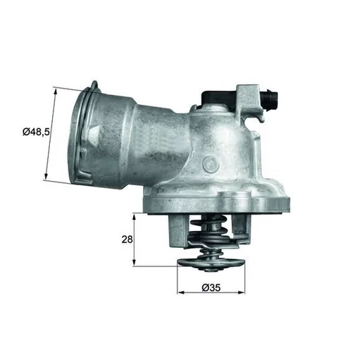 Termostat chladenia MAHLE TM 28 87 - obr. 2