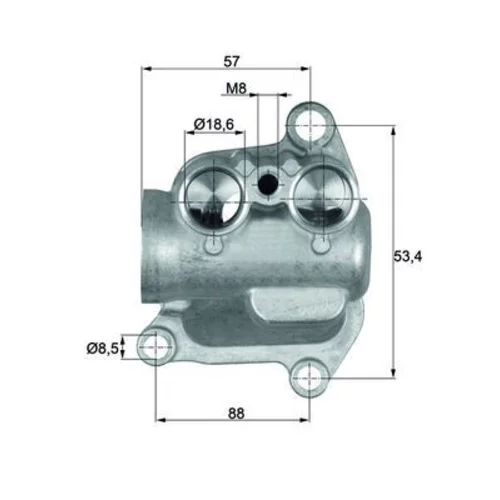 Termostat chladenia oleja MAHLE TO 12 100