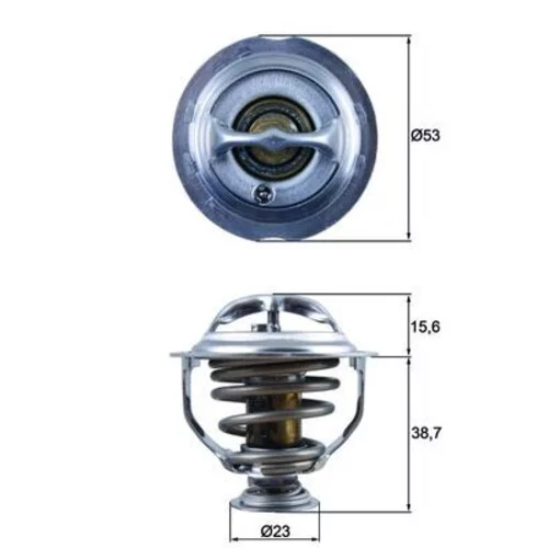 Termostat chladenia MAHLE TX 123 95D - obr. 2