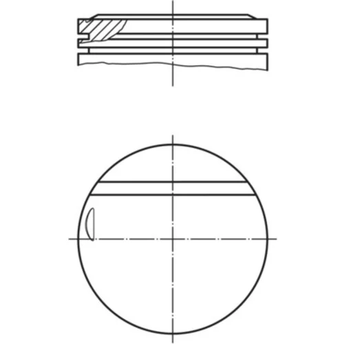 Piest MAHLE 002 16 02 - obr. 1