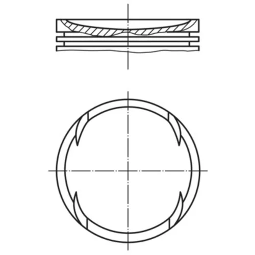 Piest MAHLE 030 64 00 - obr. 1