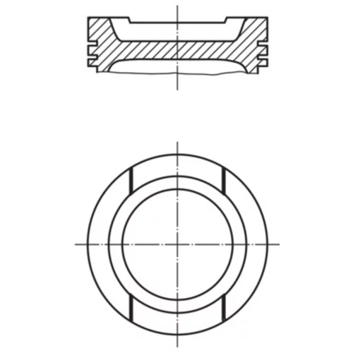 Piest MAHLE 033 01 01 - obr. 1