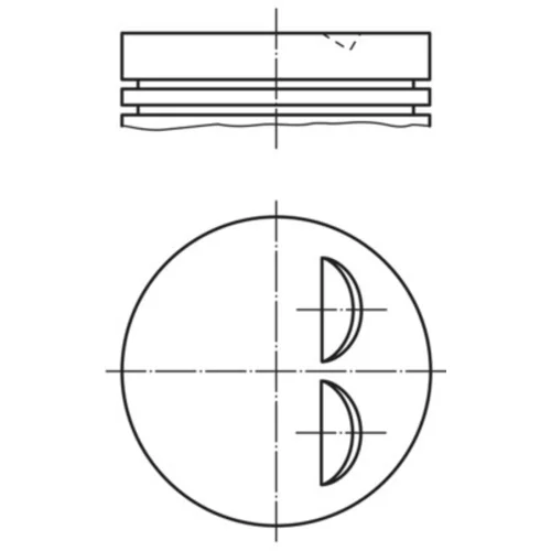 Piest MAHLE 034 88 01 - obr. 1