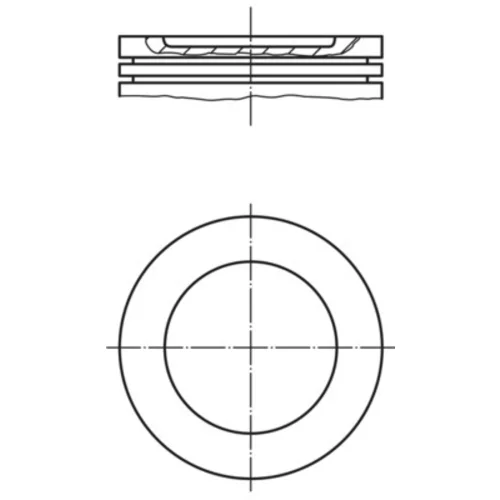 Piest MAHLE 037 50 00 - obr. 1