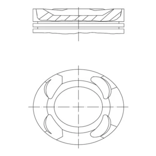 Piest MAHLE 081 PI 00109 000 - obr. 1