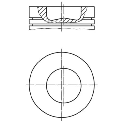 Piest MAHLE 099 48 00 - obr. 1