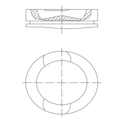 Piest MAHLE 209 73 00 - obr. 1