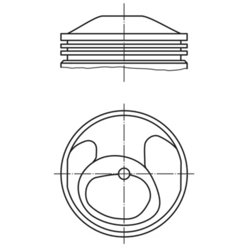 Piest MAHLE 503 58 00 - obr. 1