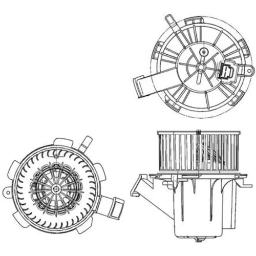 Vnútorný ventilátor MAHLE AB 132 000P - obr. 1