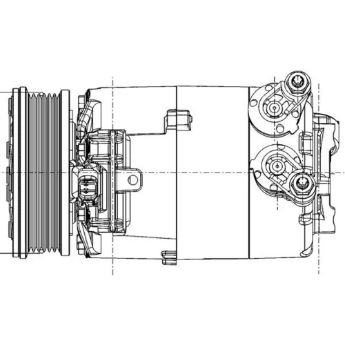 Kompresor klimatizácie MAHLE ACP 1357 000P - obr. 11