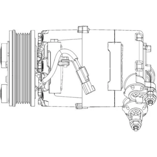 Kompresor klimatizácie MAHLE ACP 1364 000P - obr. 14