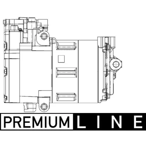 Kompresor klimatizácie MAHLE ACP 1453 000P