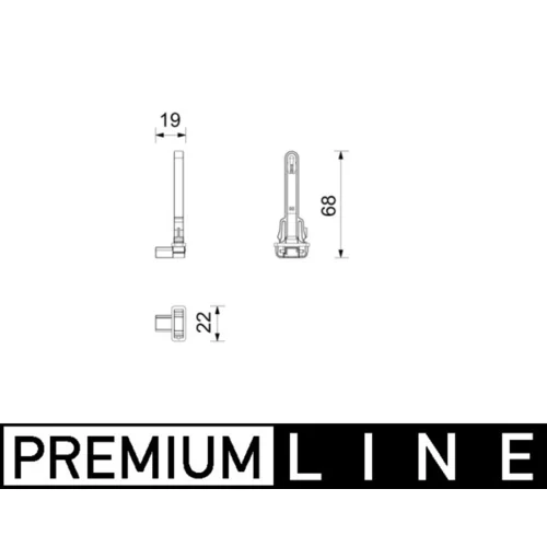 Snímač teploty v interiéri MAHLE ASE 42 000P