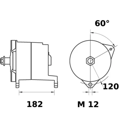 Alternátor MAHLE MG 391 - obr. 4