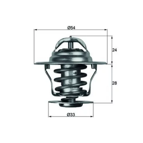 Termostat chladenia MAHLE TX 11 87D - obr. 2