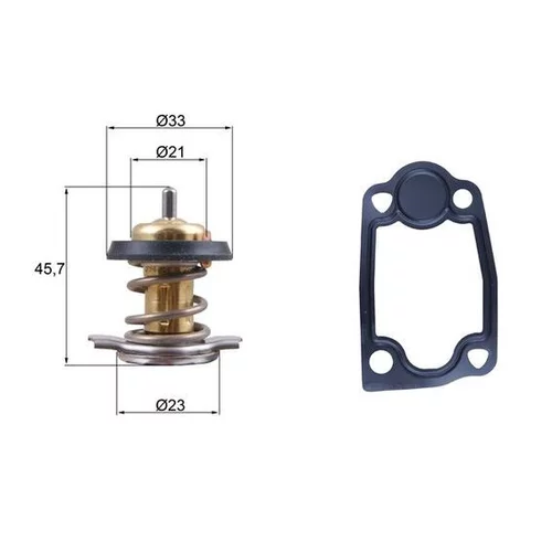 Termostat chladenia MAHLE TX 266 79D - obr. 2