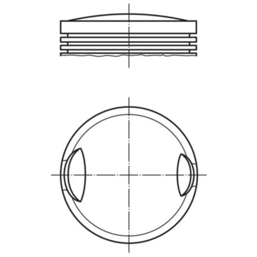 Piest MAHLE 002 77 01 - obr. 1