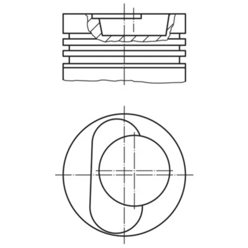 Piest MAHLE 229 28 00 - obr. 1