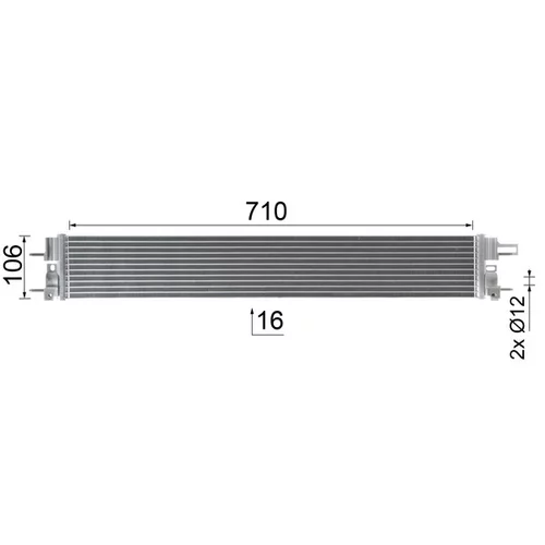 Kondenzátor klimatizácie MAHLE AC 1126 000P - obr. 9