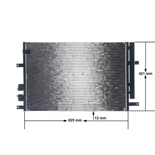 Kondenzátor klimatizácie MAHLE AC 693 000S - obr. 11