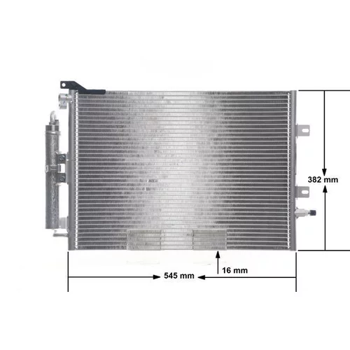 Kondenzátor klimatizácie AC 720 000S /MAHLE/ - obr. 11