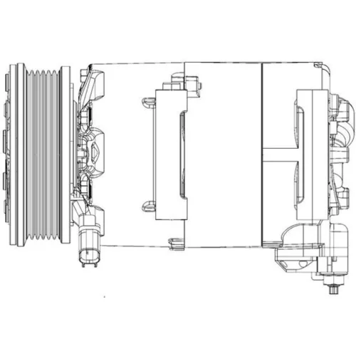 Kompresor klimatizácie MAHLE ACP 1366 000P - obr. 14